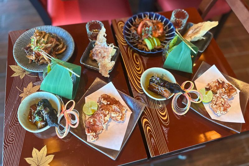 Izakaya-style food at New Restaurant at EPCOT Shiki-Sai - image by Terri Peters