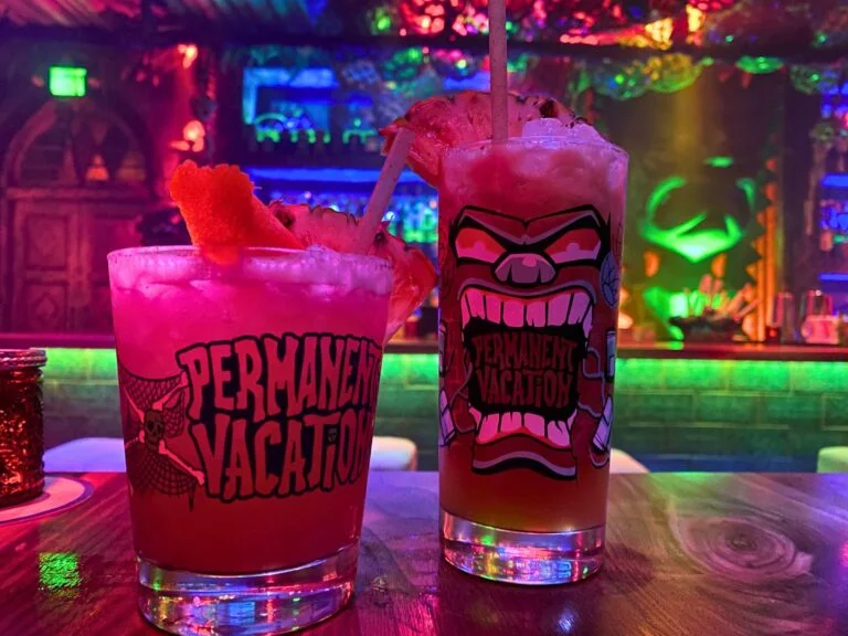 Predator Cocktail and Low and Slow Mocktail at Permanent Vacation maitland florida