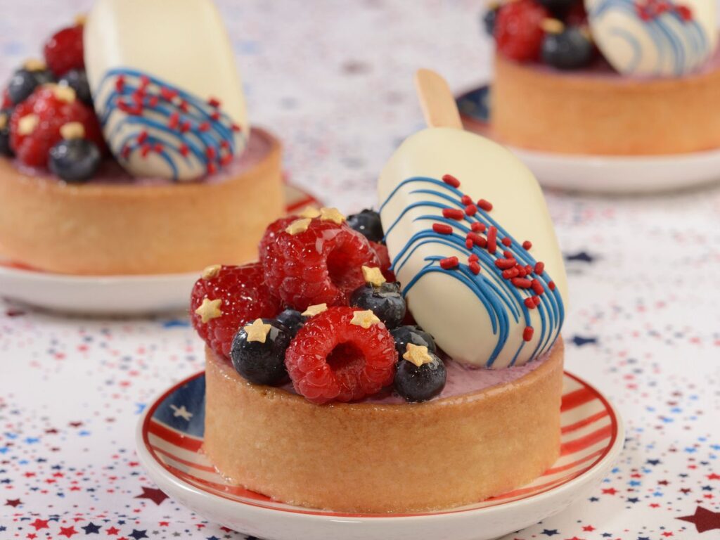 Contempo Cafe 4th of July Fruit Tarts