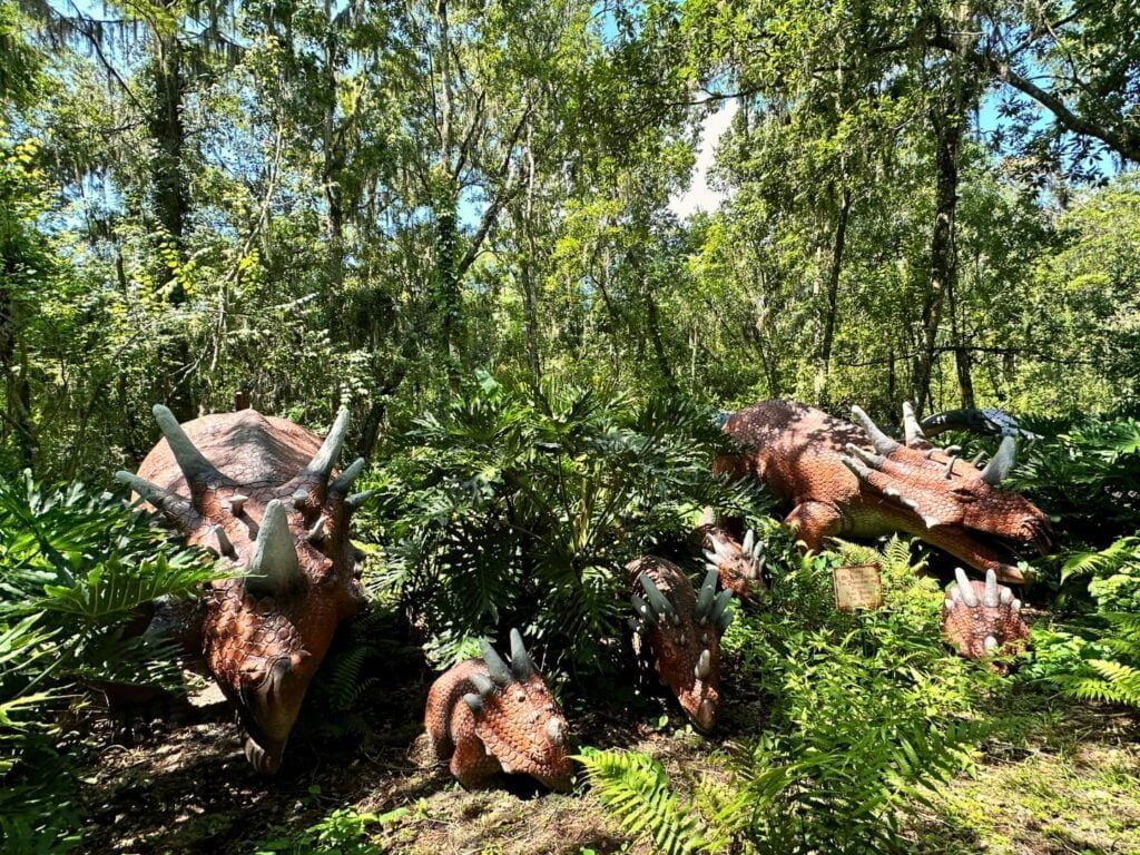 Dinosaur Figures at Dinosaur World Florida 