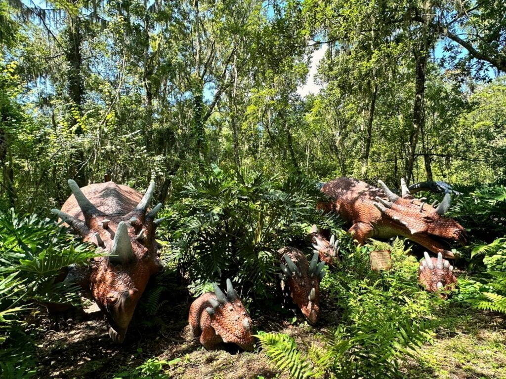 Dinosaur Figures at Dinosaur World Florida