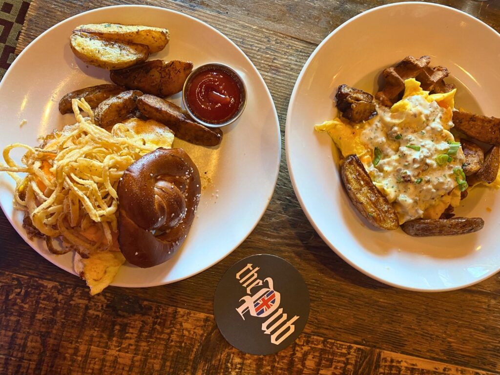 Brunch Entrees at The Pub Orlando 