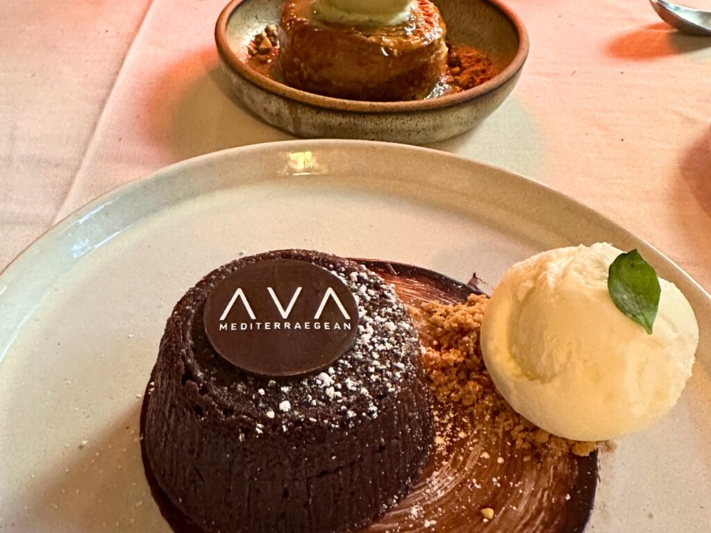 Magical Dining Desserts at AVA Mediterraegean