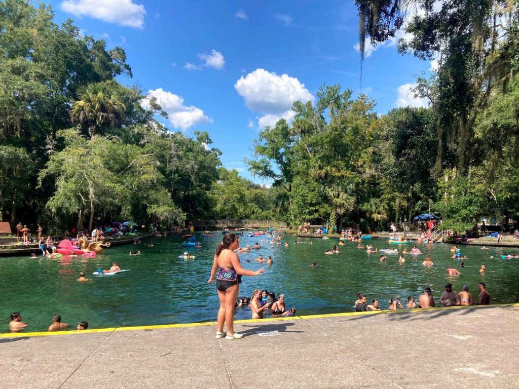 Swimming Area at Wekiwa Springs State Park 