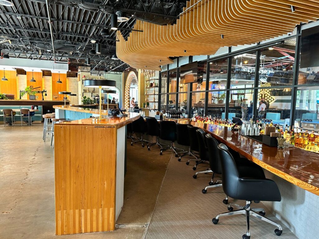 Lounge at Primrose Lanes Orlando