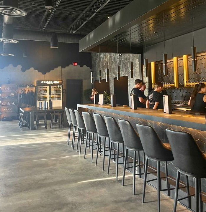 Zymarium Meadery Bar Area