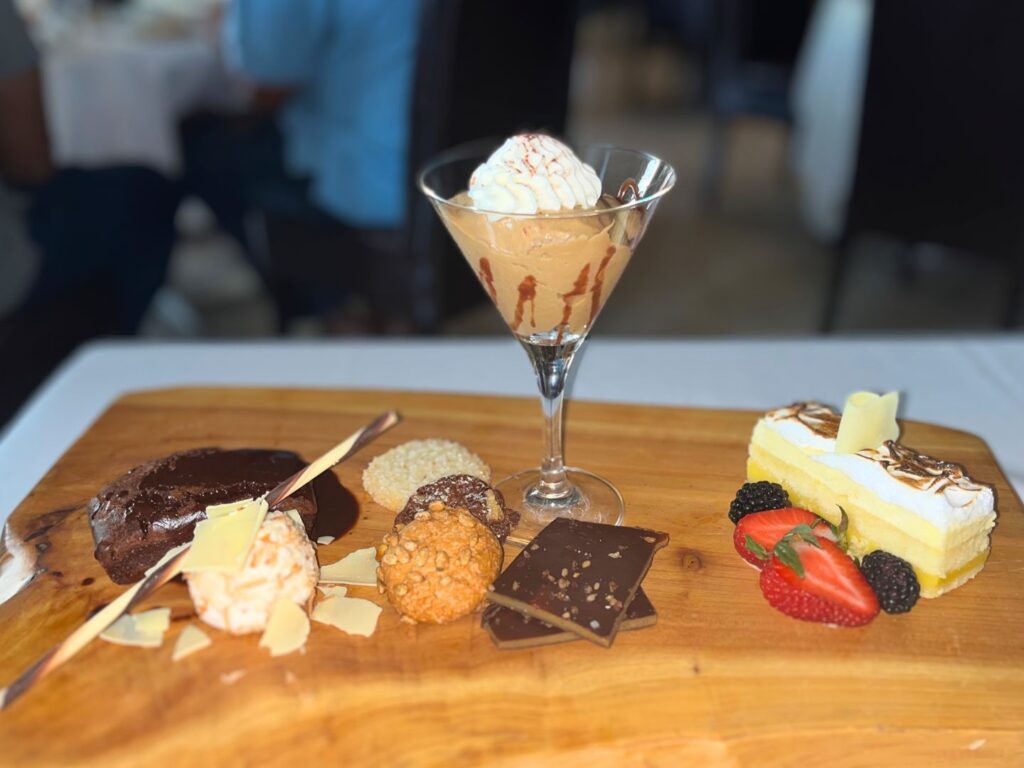 Dessert Board at La Luce Signia by Hilton Bonnet Creek orlando