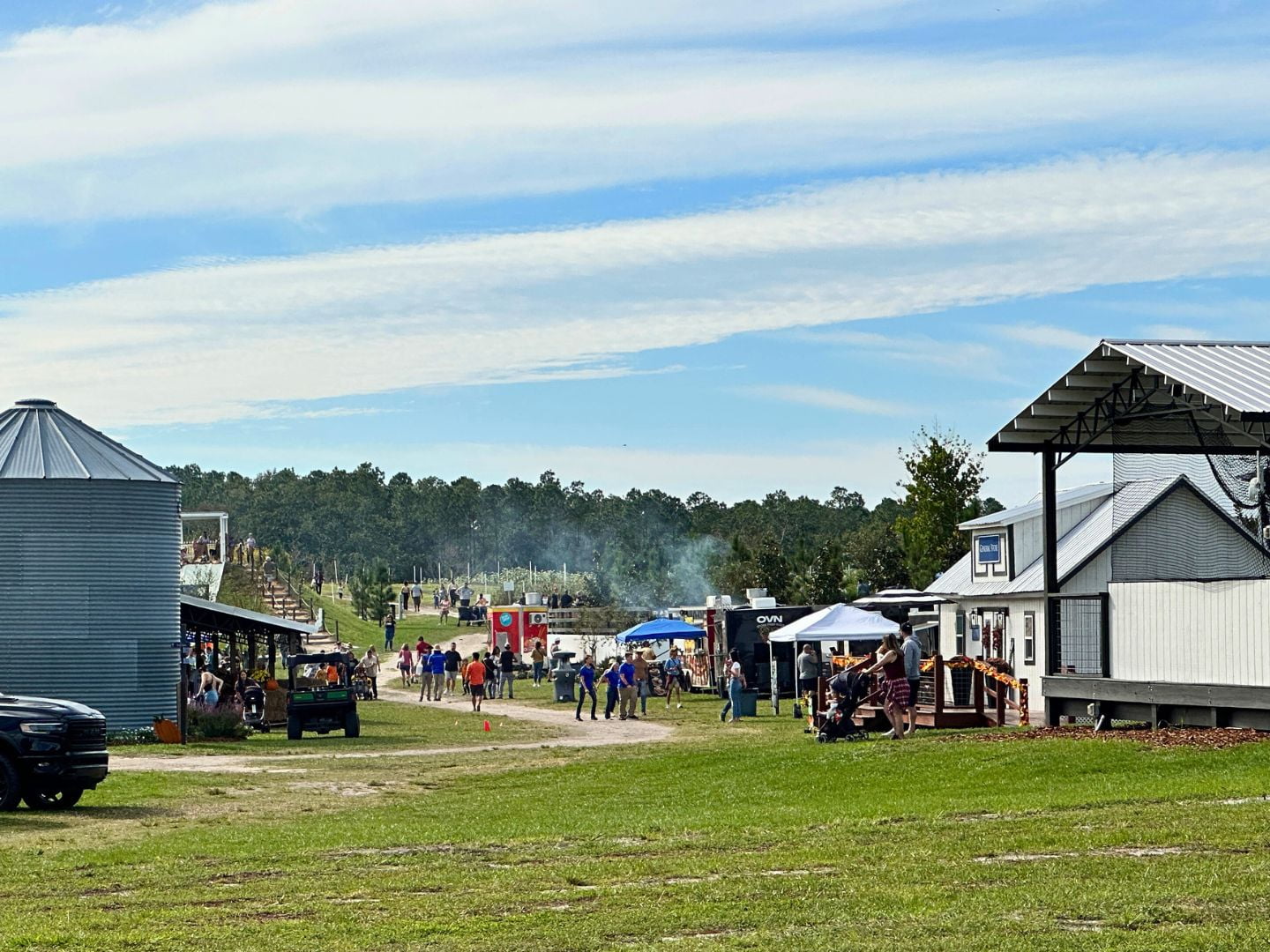 Amber Brooke Farms Eustis Near Orlando U-Pick Farm Fall Festival Pumpkin Blueberries Strawberries