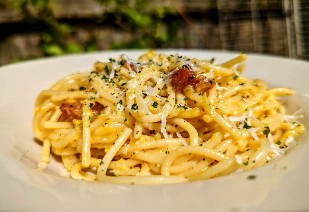 Plate of Pasta at Amici Italian Restaurant St. Augustine