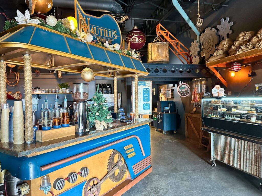 Coffee Cart and Dining Room Nautilus Coffee Company in Tavares 