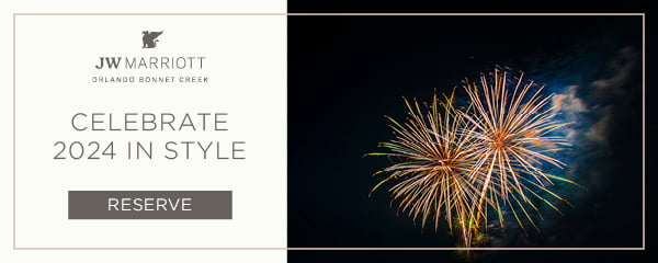 Advertisement for JW Bonnet Creek Illume NYE mobile version