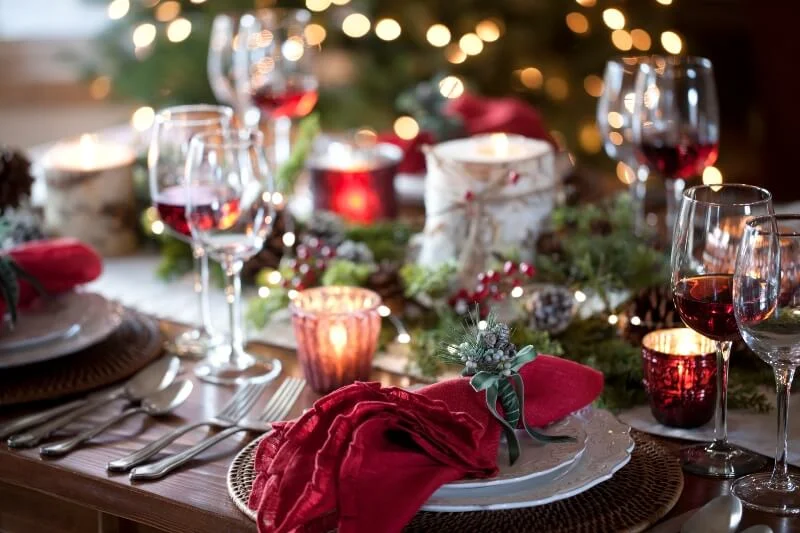 Advertisement for Sear + Sea Woodfire Grill Christmas Dinner