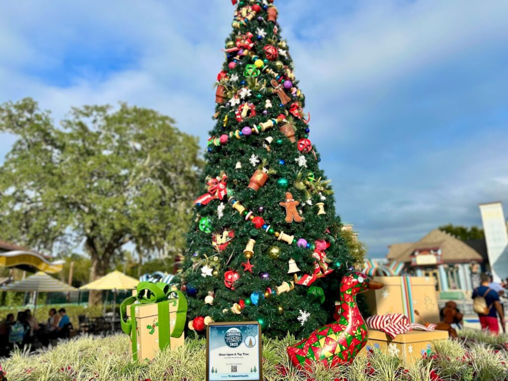 Disney Springs Tree Stroll Once Upon a Toy Tree 2023 