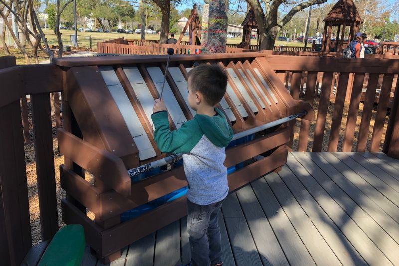 Project SWING Park in Downtown St. Augustine