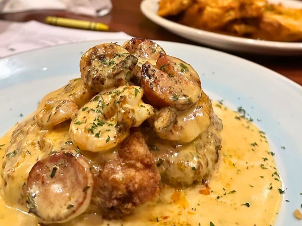 Image of shrimp and grits at Tibby's New Orleans Kitchen Altamonte