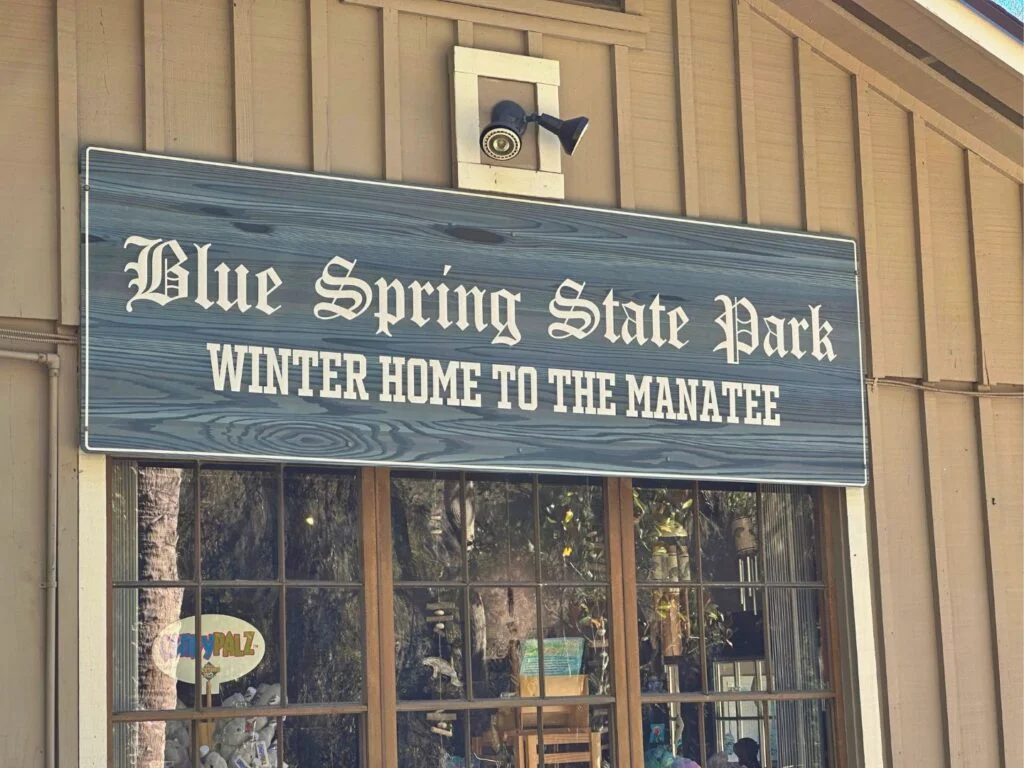 Blue-Spring-State-Park-Winter-Home-of-the-Manatee-Sign-image-by-Dani-Meyering