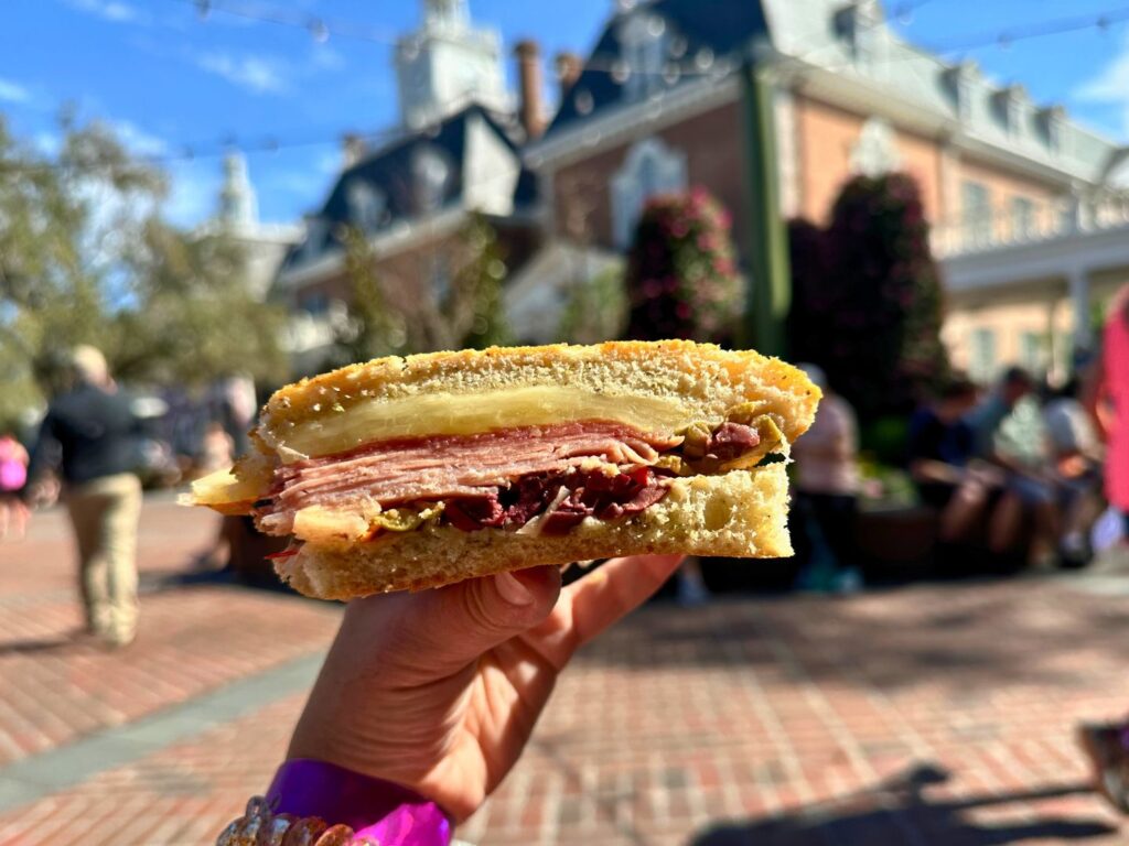 Muffaletta Panini Magnolia Blossom Booth EPCOT Flower and Garden 2024 