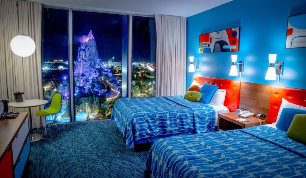 Volcano Bay View Hotel Room Cabana Bay Beach Resort - @universalorlandohotels
