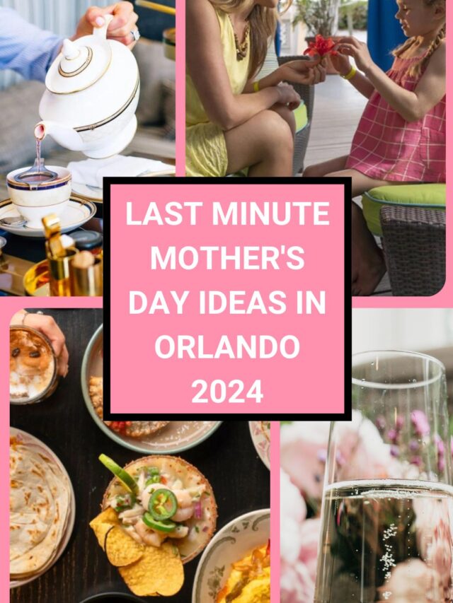 Last Minute Mother’s Day Ideas in Orlando 2024