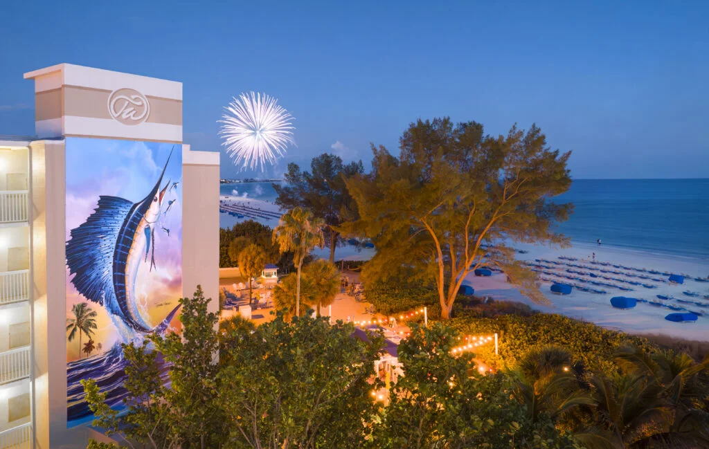 Tradewinds Resort 4th of July event Red, White, and Views