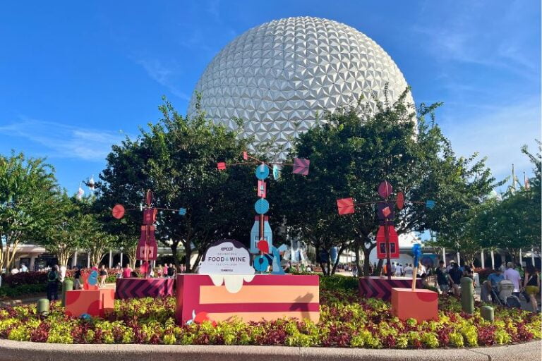 2024 Epcot Food and Wine Festival Entrance