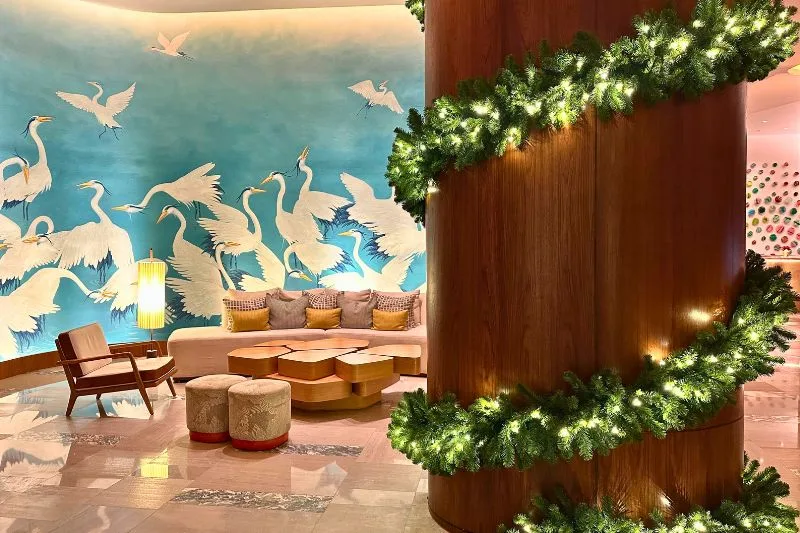 Conrad Orlando Lobby at Christmas - image by Dani Meyering compress
