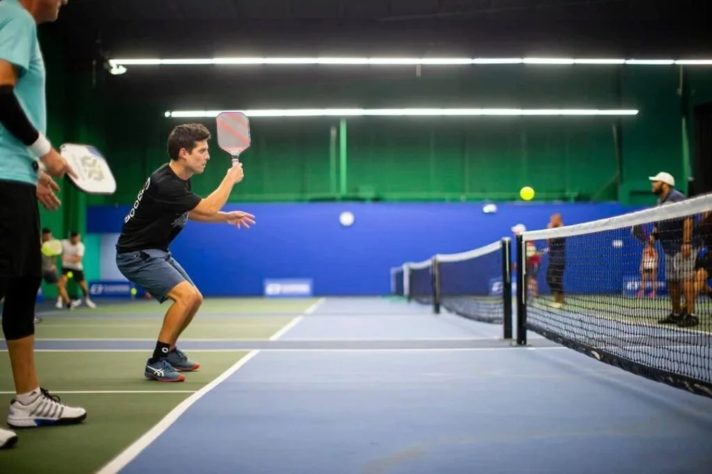 men on pickleball courts at Clearone Pickleball Orlando - @clearoneorlando