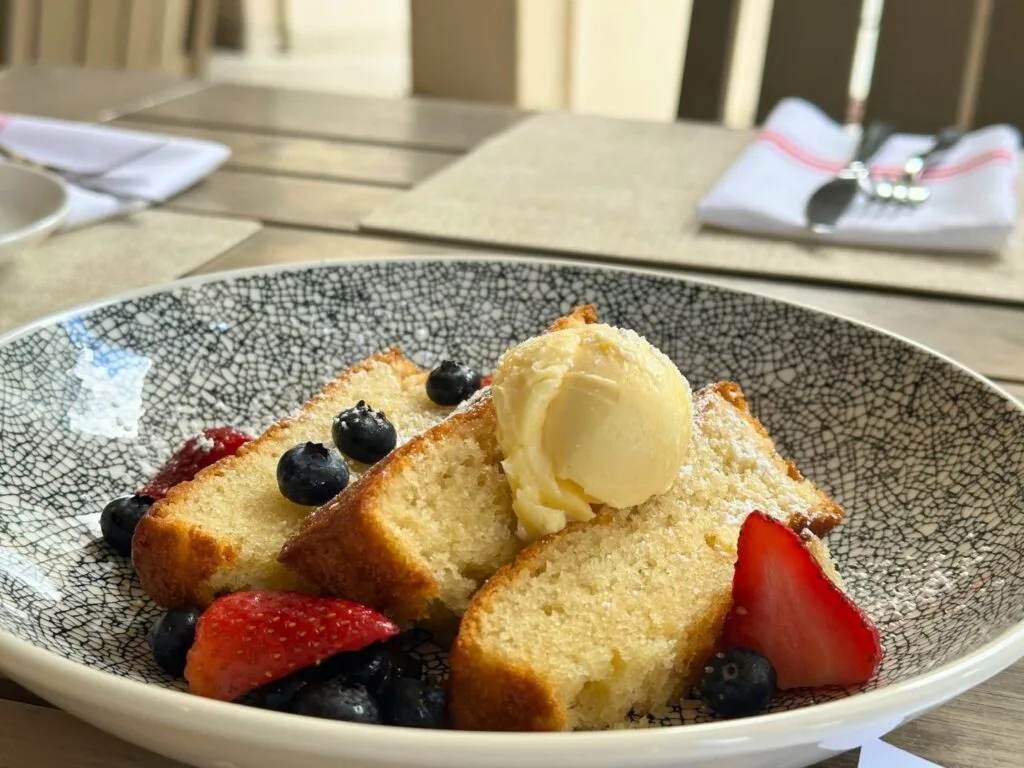 Vanilla Breakfast Bread during brunch at Hamilton's Kitchen Winter Park - image by Dani Meyering