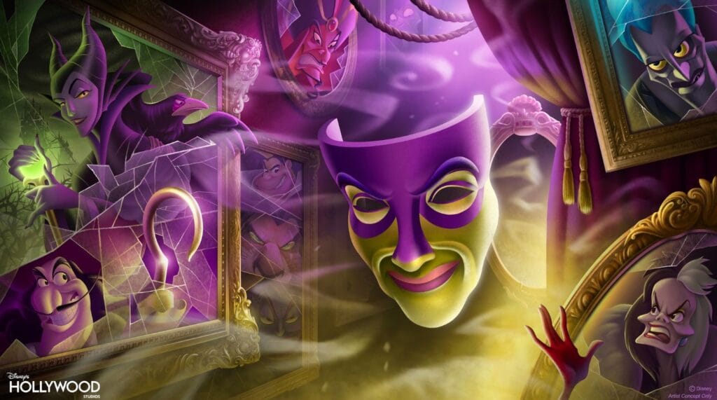 New Villains Show Disney Magic Mirror Concept Art