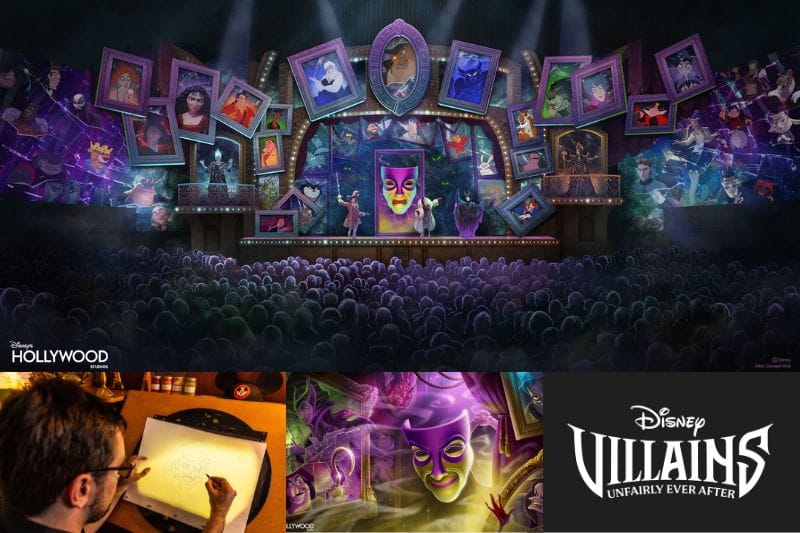 New Villains Show Disney concepts and logo