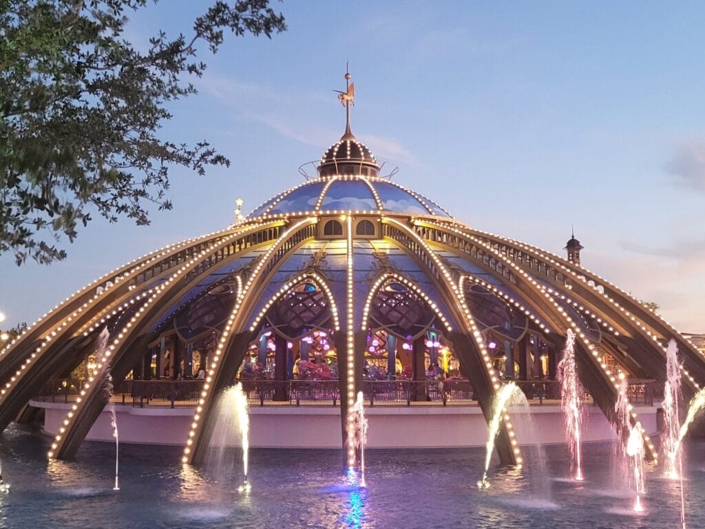 The Constellation Carousel in Universal Epic Universe - image by Kelly Lamano Diaz