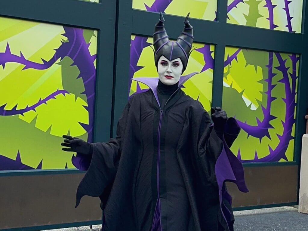 Maleficent at Disney's Hollywood Studios during special appearance