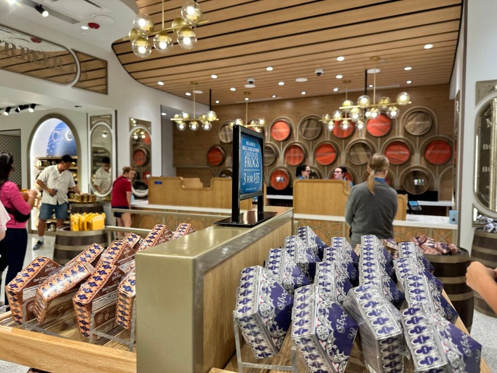 Butterbeer counter at Universal Studios Store in CityWalk - image by Dani Meyering