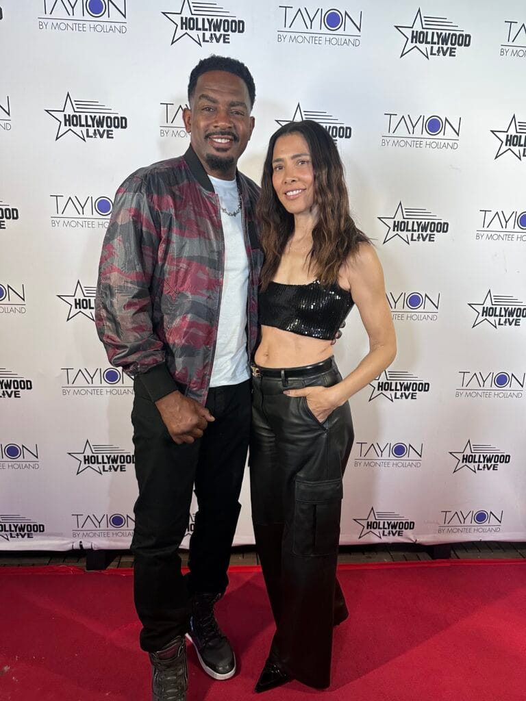 Bill Bellamy on red carpet with wife - Orlando interview
