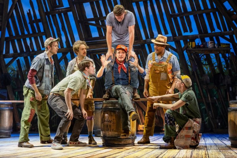 The Cast of The North American Tour of SHUCKED (Photo by Matthew Murphy and Evan Zimmerman) 3449