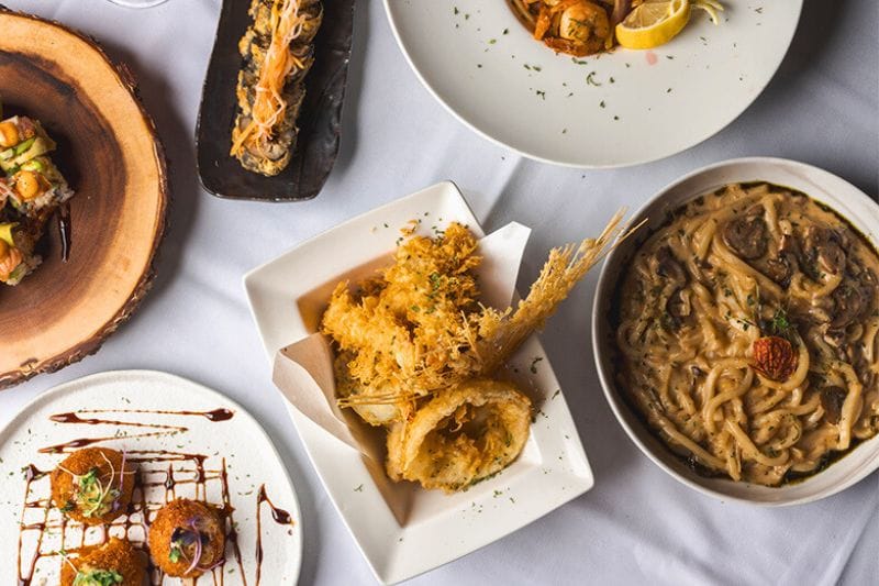 Umi Winter Park noodles and appetizers