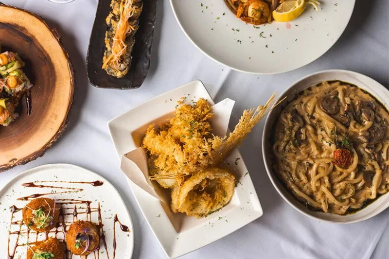 Umi Winter Park noodles and appetizers
