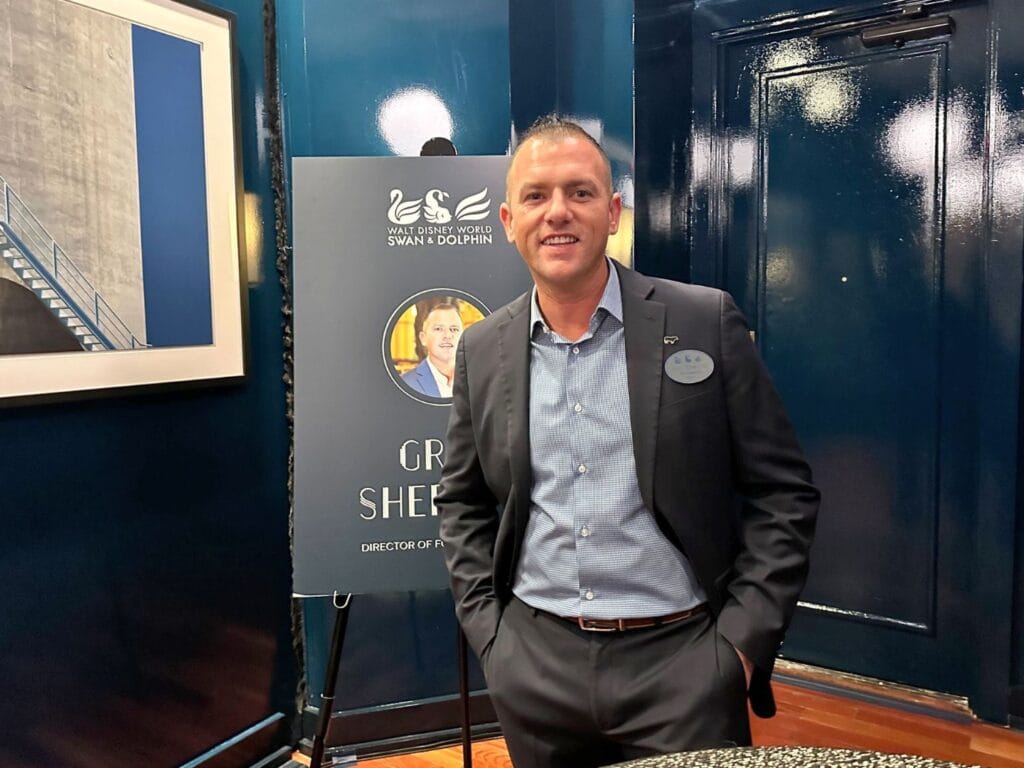Greg Sherman Director of Food and Beverage at Walt Disney World Swan and Dolphin - image by Dani Meyering