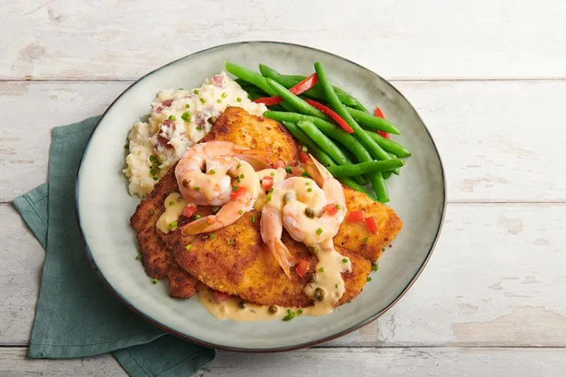 Landry's Seafood House Flounder Shrimp Piccata - Magical Dining 2025