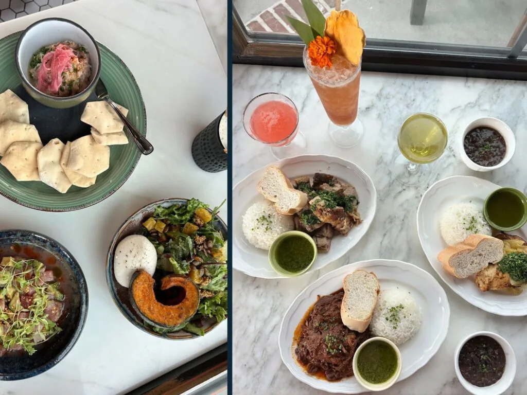 Otto's High Dive Magical Dining appetizers and entrees - image by Dani Meyering