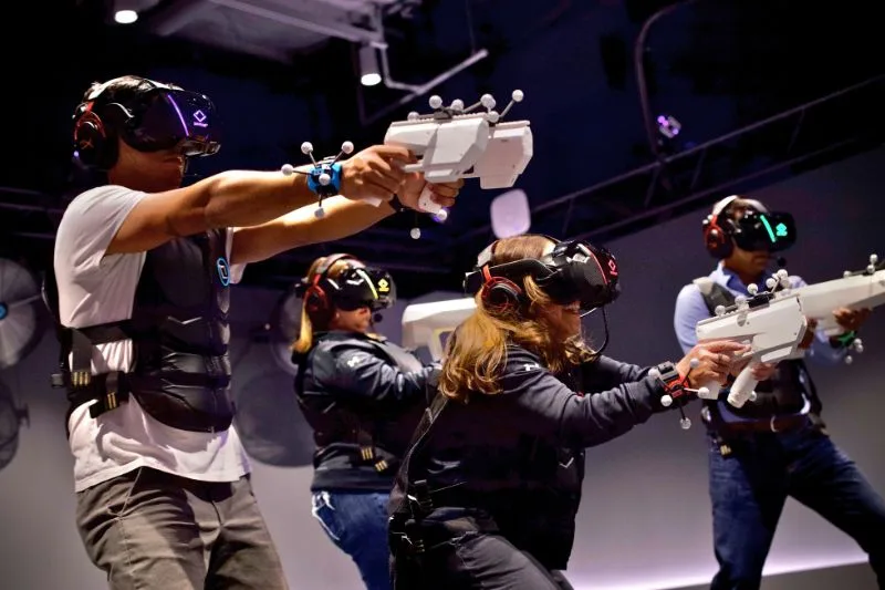 Sandbox VR group photo