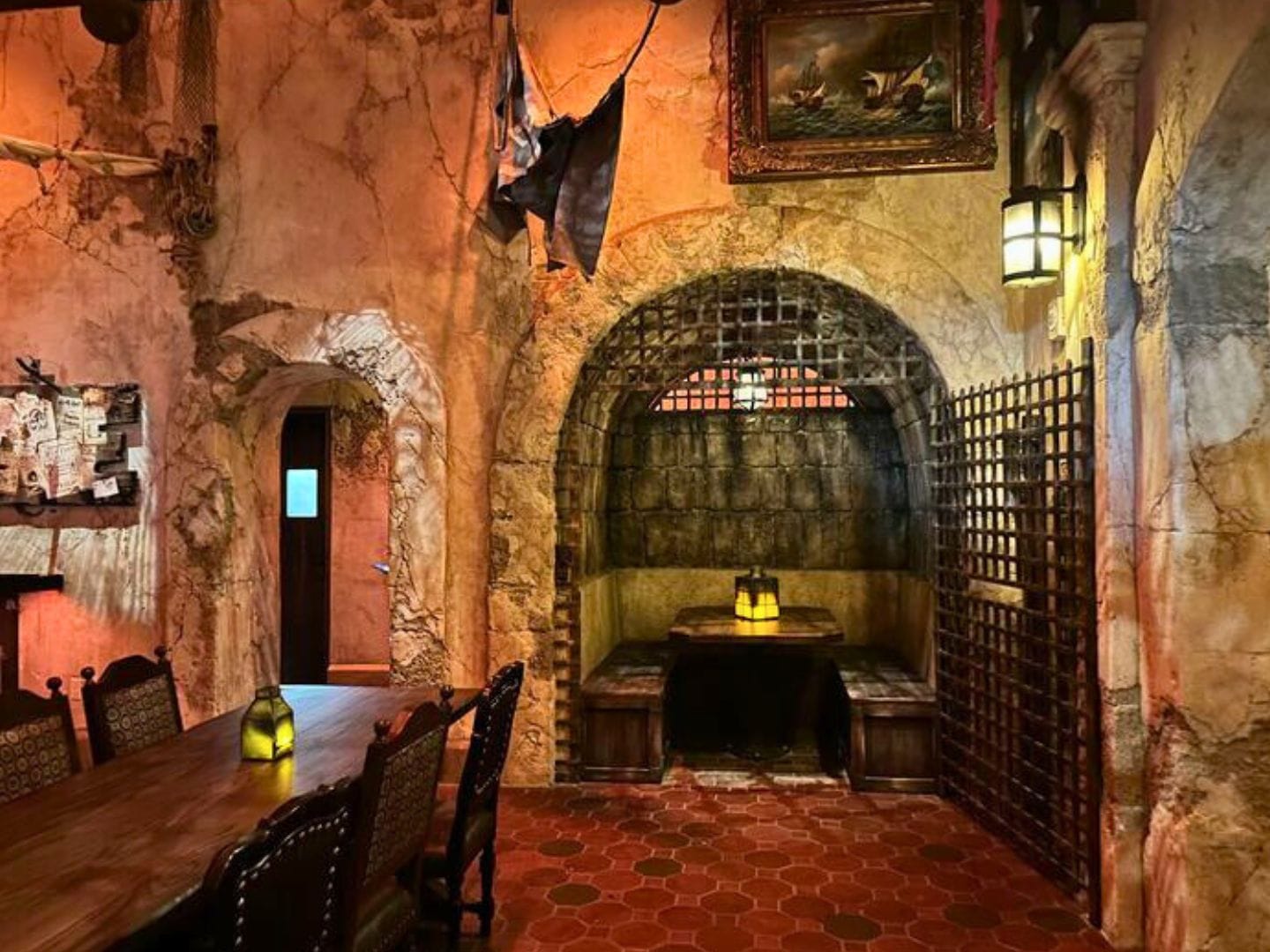 Seating options The Mess Beak and Barrel Magic Kingdom - image by Dani Meyering