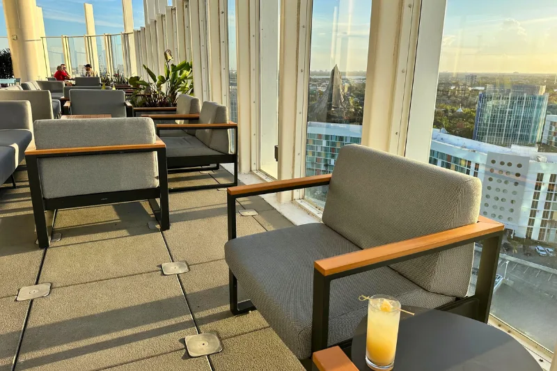 Daytime View of Volcano Bay from Bar 17 Bistro - image by Dani Meyering