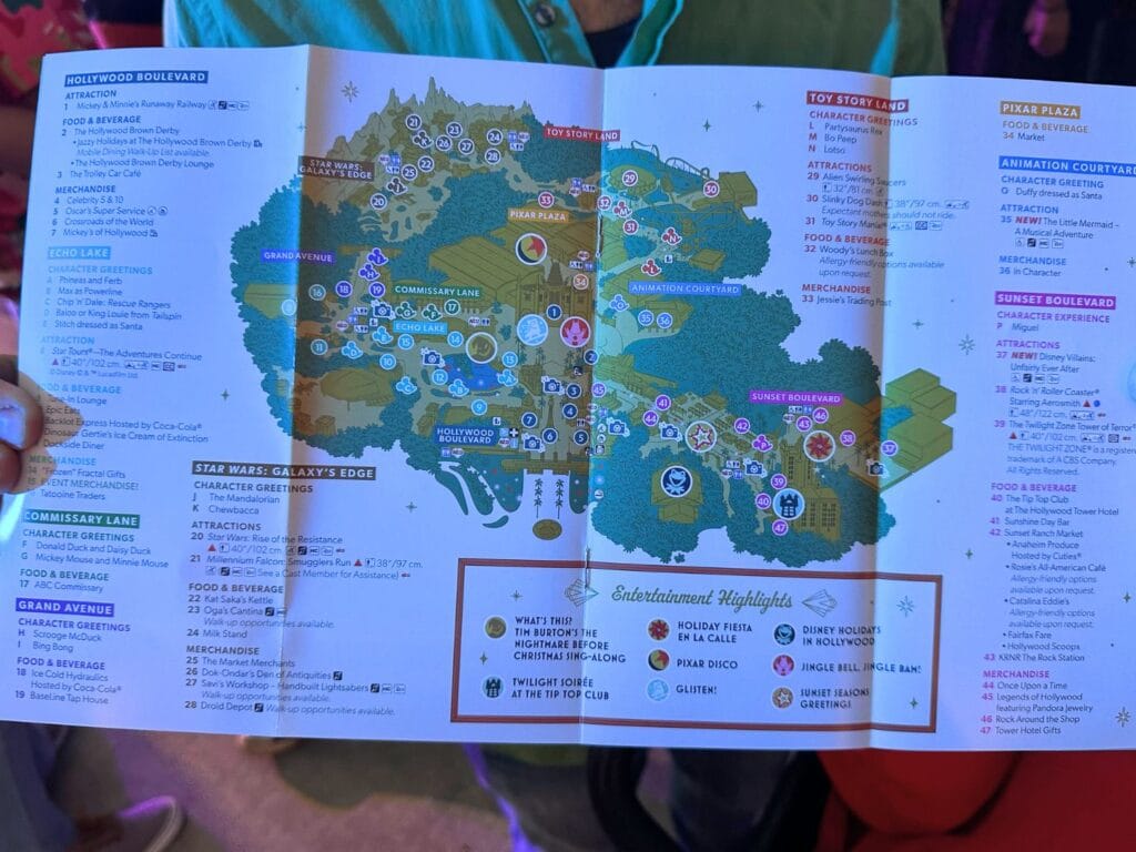 Jollywood Nights Map 2025