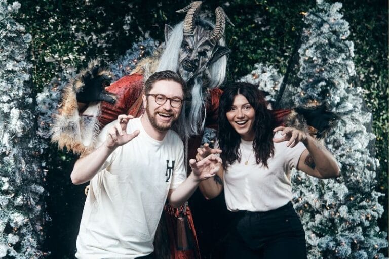 Krampus Fest Orlando Attendees Couple - image from Milk District