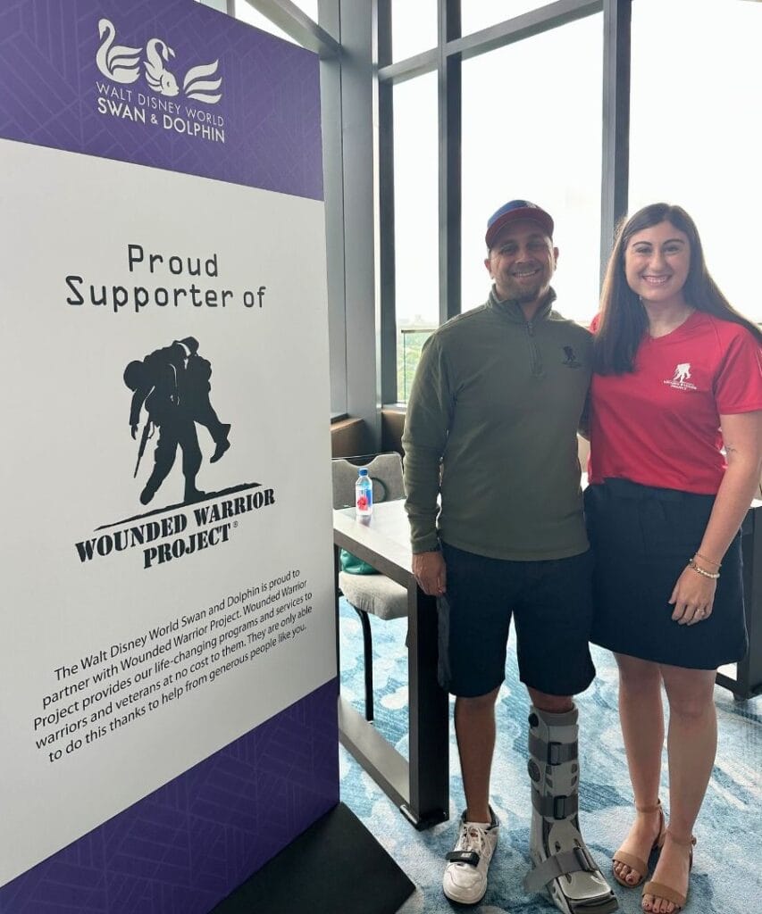 Wounded Warrior Project representatives during Dolphin Food & Wine Classic 2025 - image by Dani Meyering