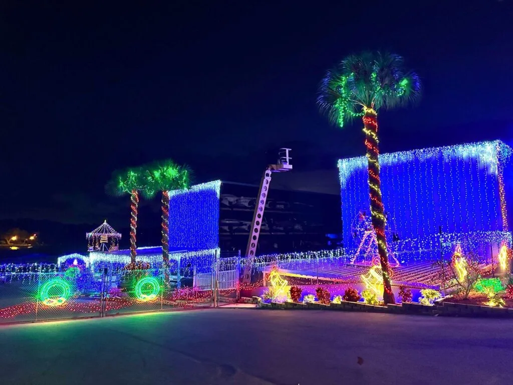 Christmas Lights Mount Dora Marina - image by Dani Meyering
