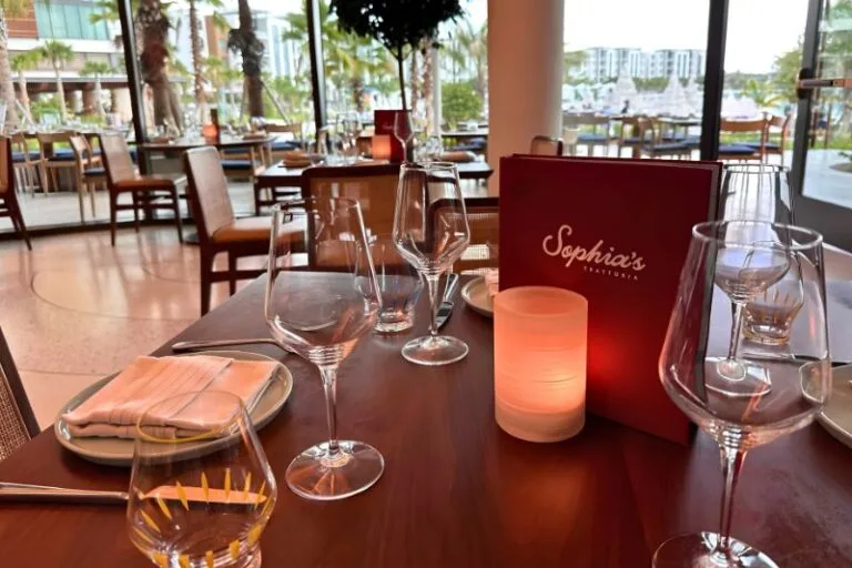 Sophia's Trattoria Table Set Conrad Orlando - image by Dani Meyering comp