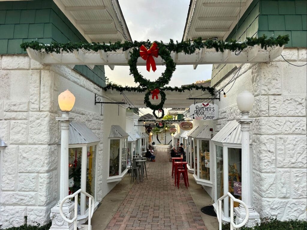 Sunset Park Christmas Lights Mount Dora Butcher's Nook - image by Dani Meyering