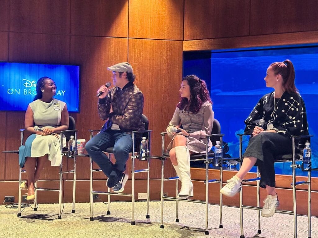 Adam Jacobs (Aladdin) Disney on Broadway Panel at EPCOT Festival of the Arts - image by Dani Meyering